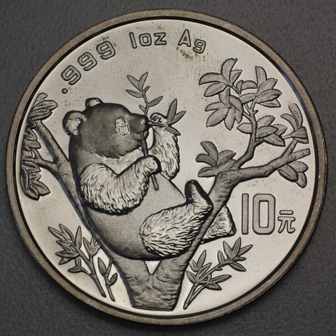 1oz Silbermünze Panda, 1995