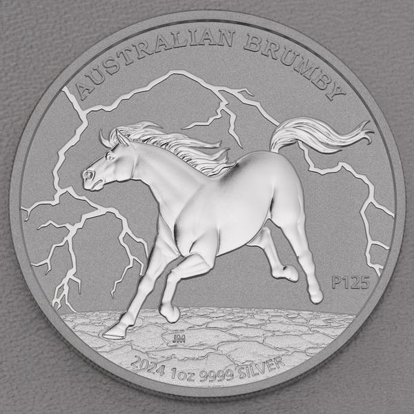 Silbermünze 1oz "Australian Brumby" 2024