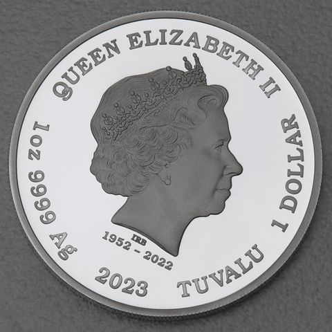 Silbermünze 1oz James Bond 2023 Live and let die