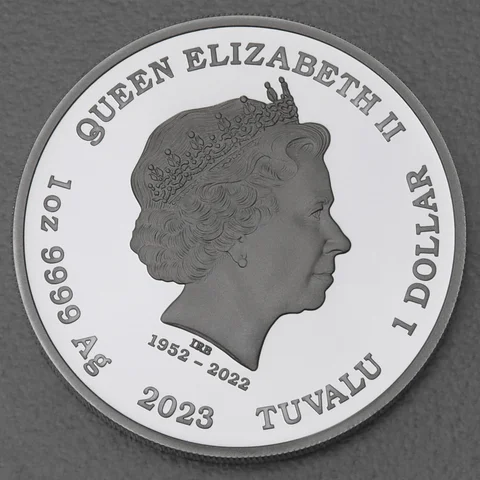 Silbermünze 1oz James Bond 2023 Live and let die