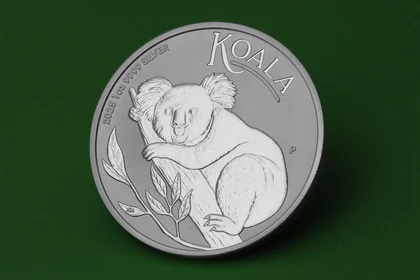 1oz Silbermünze Koala, 2025