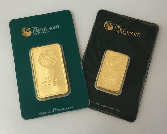 gefälschte Perth Mint Goldbarren