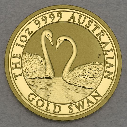 1oz Golden Swan Australien 2022