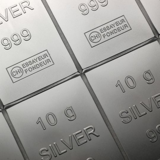 10x10g Silber ComibBar® Tafelbarren