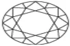 Zu sehen ist ein Diamant der Reinheitsklasse CIBJO LR