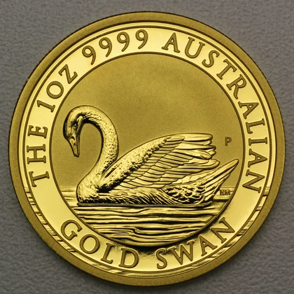 1oz Golden Swan Australien