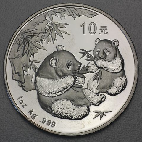 1oz Silbermünze Panda, 2006