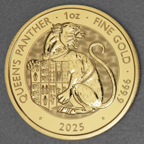 Goldmünze 1oz Royal Tudor Beasts 2025 - Queen's Panther