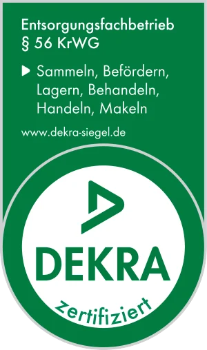 Entsorgungsfachbetrieb § 56 KrWG – Sammeln, Befördern, Lagern, Behandeln, Handeln, Makeln