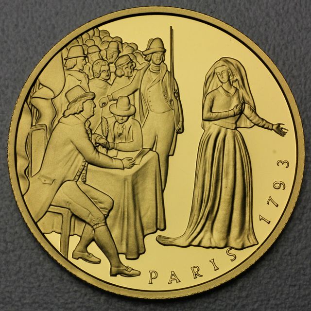1000 Schilling Goldmünze Österreich 1997 Maria Antoinette