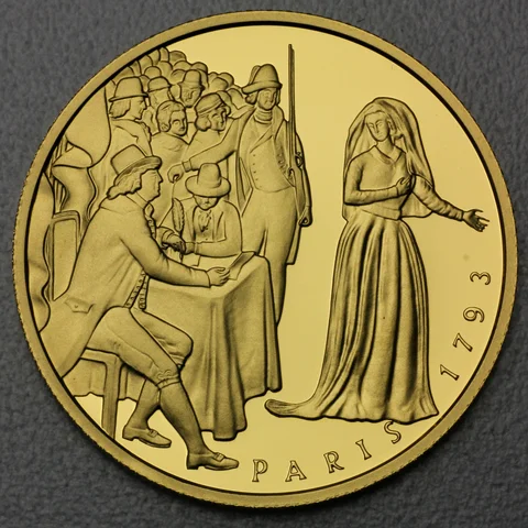 1000 Schilling Goldmünze Österreich 1997 Maria Antoinette
