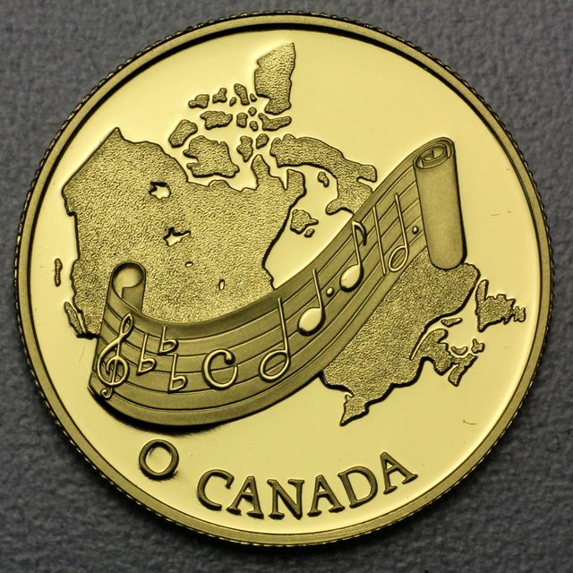 100 Dollar Goldmünze Kanada 1981 aus 22K Gold