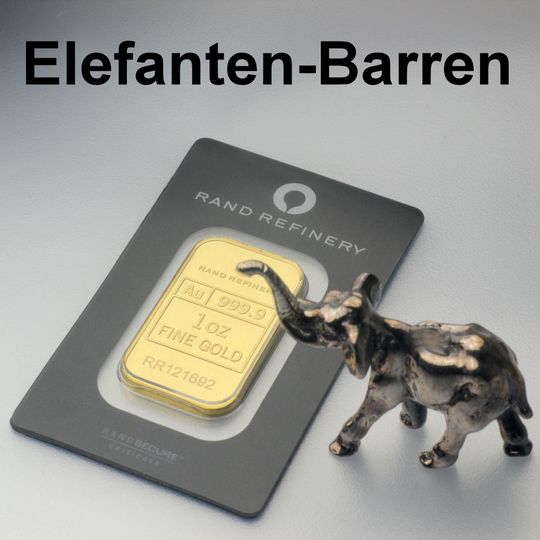 1oz Elefantenbarren