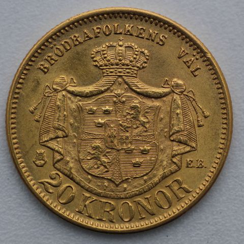 20 Kronor Goldmünze Schweden