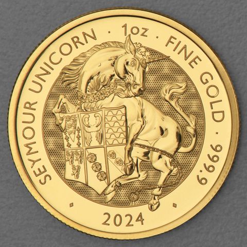 Goldmünze 1oz Royal Tudor Beasts 2024 - Seymour Unicorn