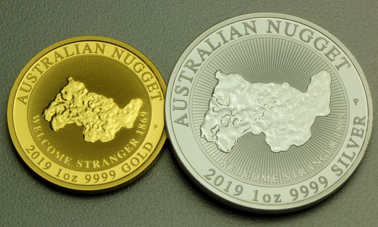 Australian Nugget Münzen 2019