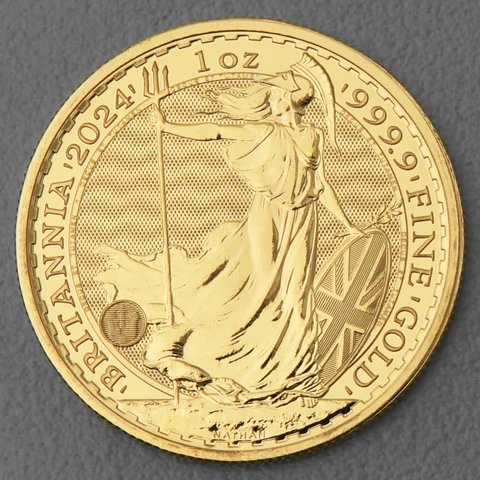 1oz Goldmünze Britannia 2024