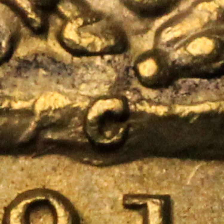Sovereign Goldmünze Kanada Prägezeichen C Ottowa