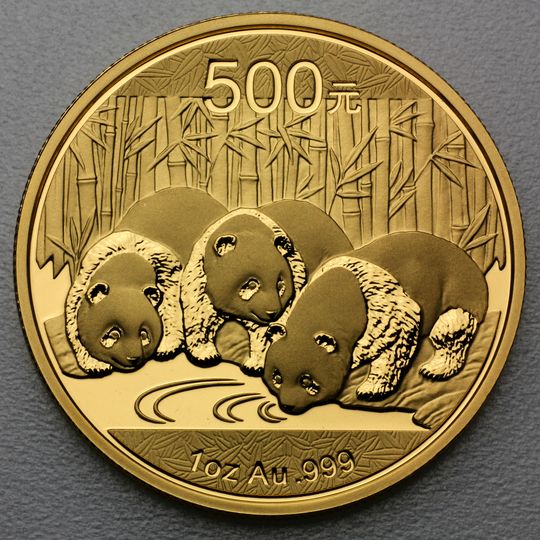 zu Chinesischen Panda Goldmünzen