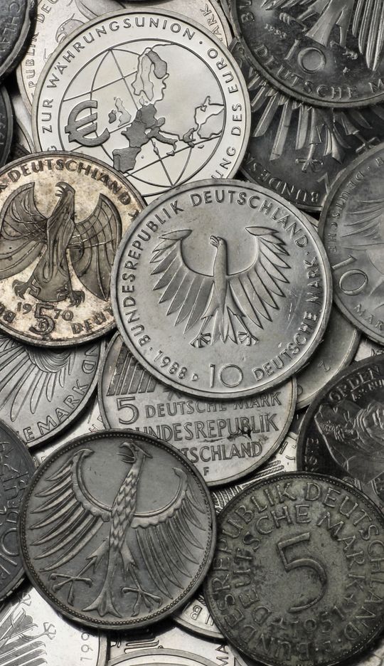 Deutsche Silbermünzen