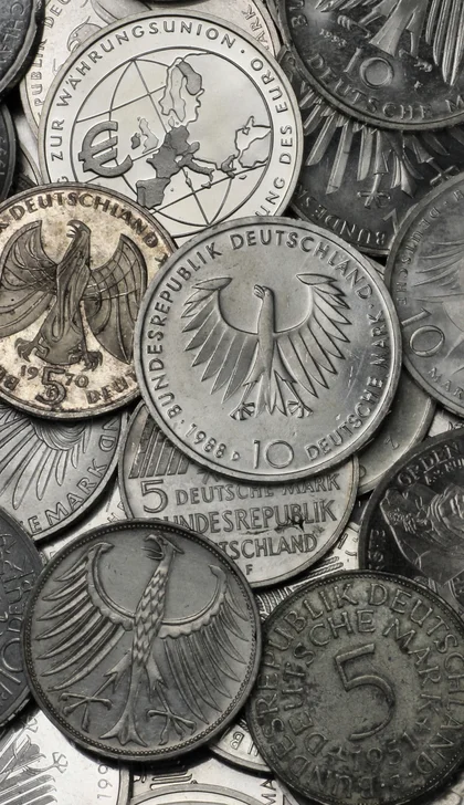 Deutsche Silbermünzen