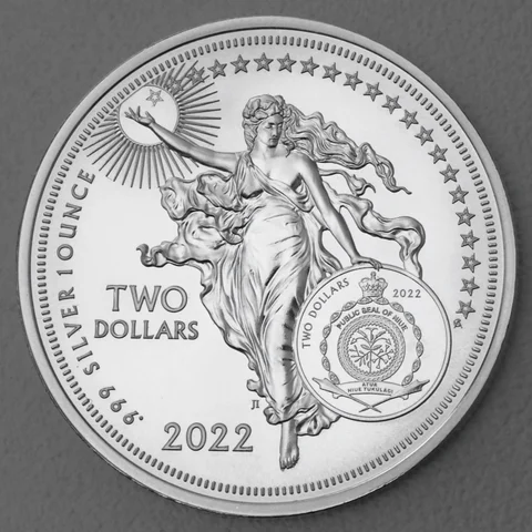 Silbermünze 1oz Niue "Icons of Inspiration" - 2022 Wright Brothers