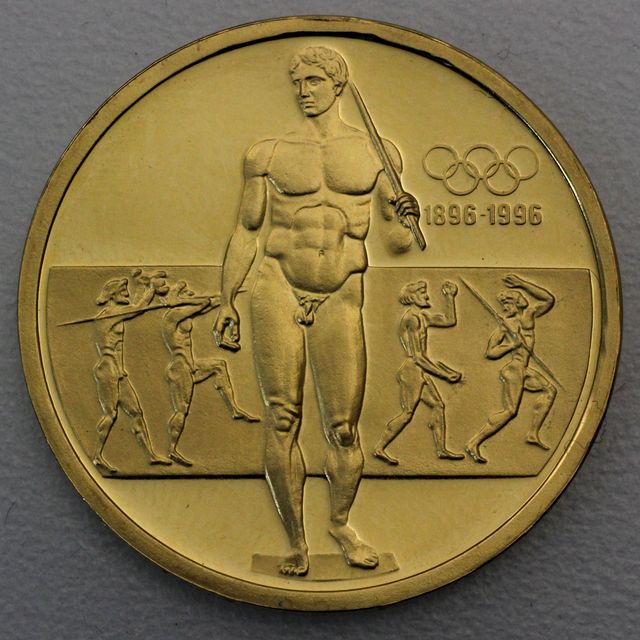 Goldmünze 20000 Drachmen Griechenland 1996