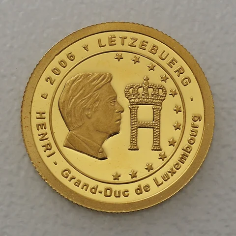 Goldmünze 25 Dollars 1/25oz Liberia 2006 - Luxemburg Henri Grand-Duc de Luxembourg