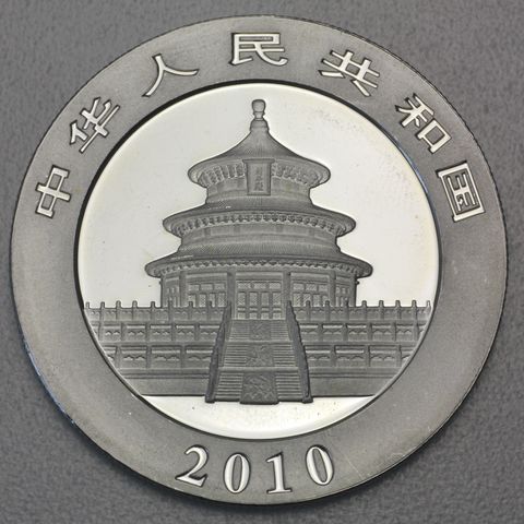 1oz Silbermünze Panda, 2010