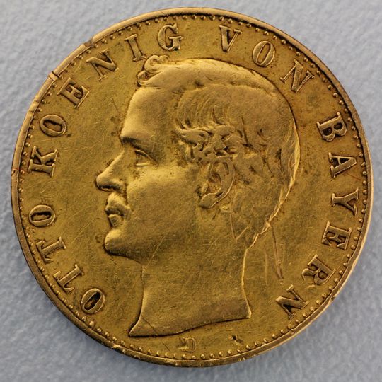 10 Reichsmark Goldmünze Otto- Bayern