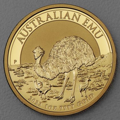1oz Goldmünze 2023, Australian Emu