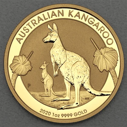 Australian Kangaroo, 1oz Goldmünze, 2020