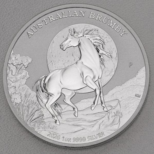 Silbermünze 1oz "Australian Brumby" 2026