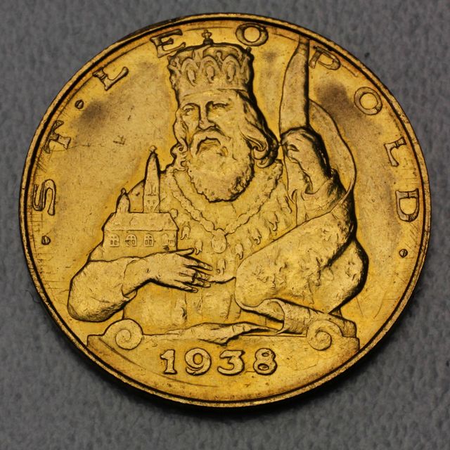 25 Schilling Goldmünze Österreich 1935-1938