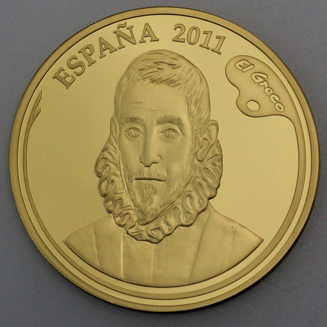400 Euro Goldmünze Spanien 2011 - El Greco