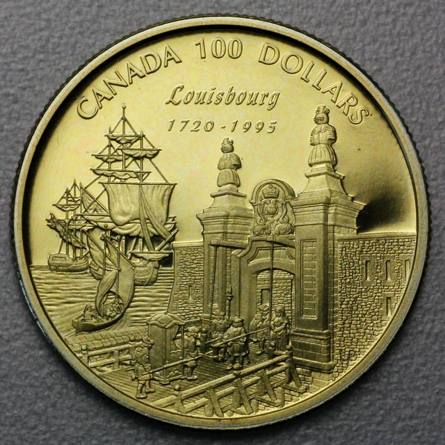 100 Dollar Goldmünze Kanada 1995 aus 58,3% Gold