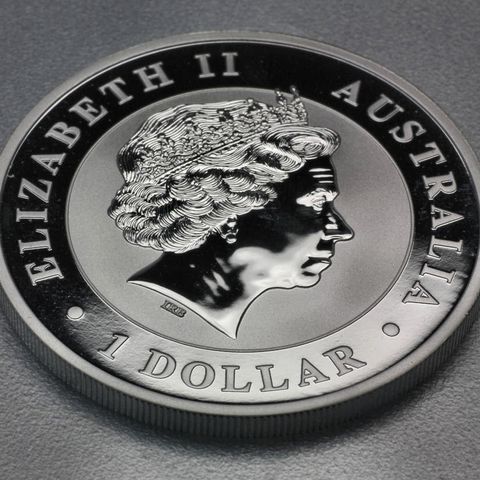 1 oz Kookaburra Zahlseite