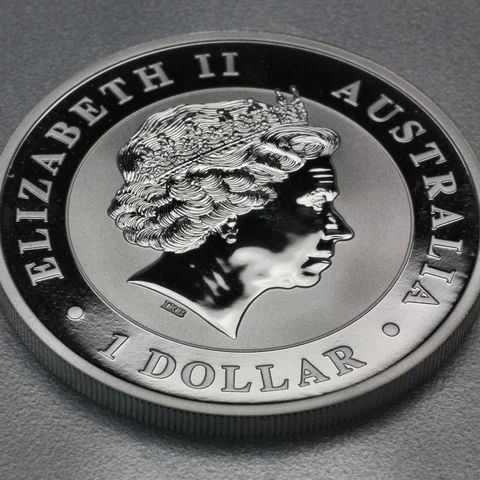 1 oz Kookaburra Zahlseite