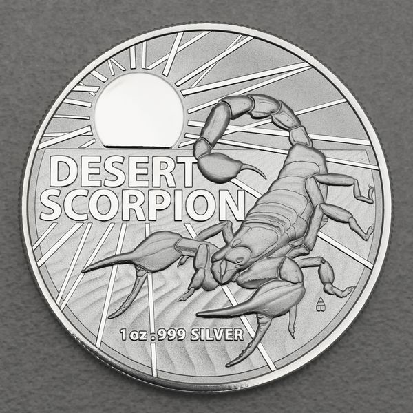 Silbermünze 1oz Australias Most Dangerous - 2022 Desert Scorpion 