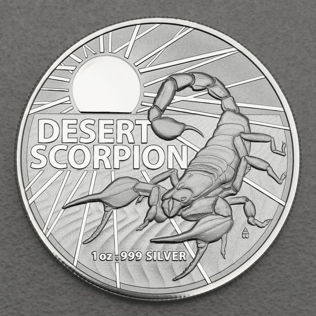 Silbermünze 1oz Australias Most Dangerous Desert Scorpion 2022