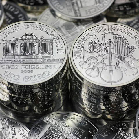 Wiener Philharmoniker Silbermünzen 1oz