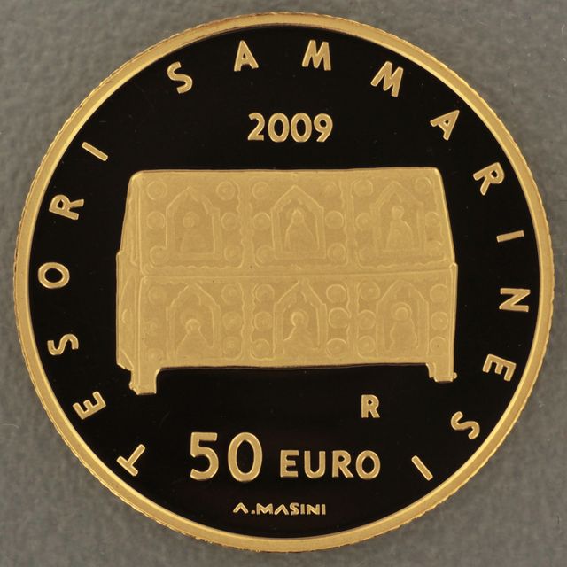50 Euro Goldmünze San Marino 2009