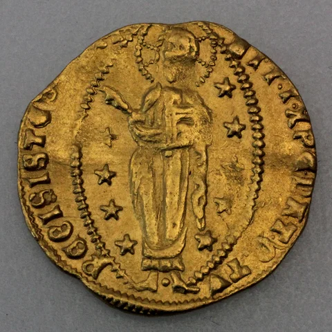 Zecchino Goldmünze Francesco Foscari 1423