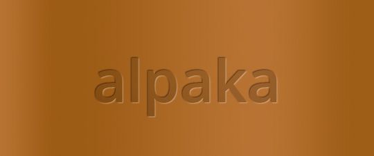 Alpaka Messing