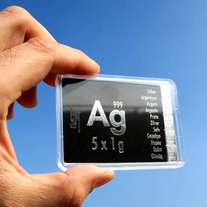 5g CombiBar® Silbertafel