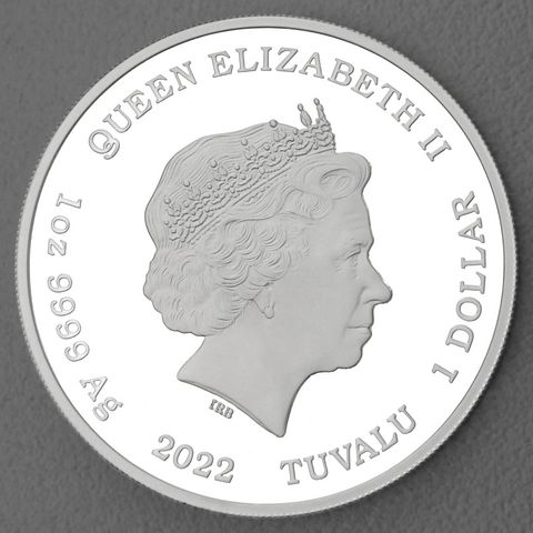 Silbermünze 1oz James Bond 2022 DR. NO 