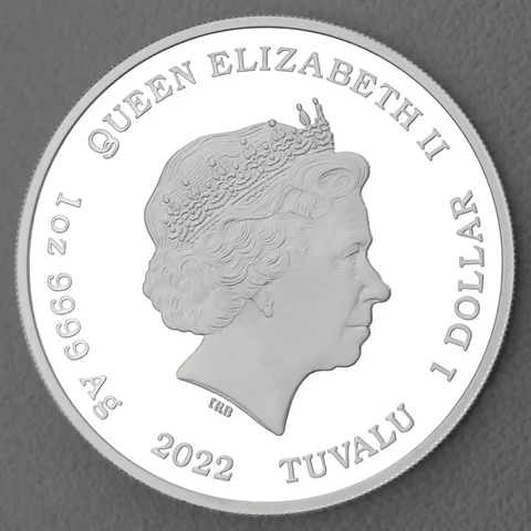 Silbermünze 1oz James Bond 2022 DR. NO 