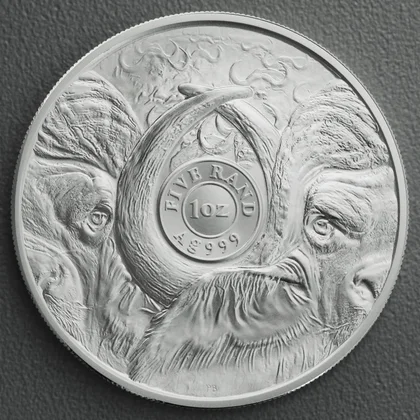 Silbermünze 1oz Big Five Serie I - 2021 Büffel