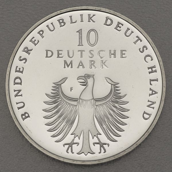 Silbermünze BRD 10 DM 1998