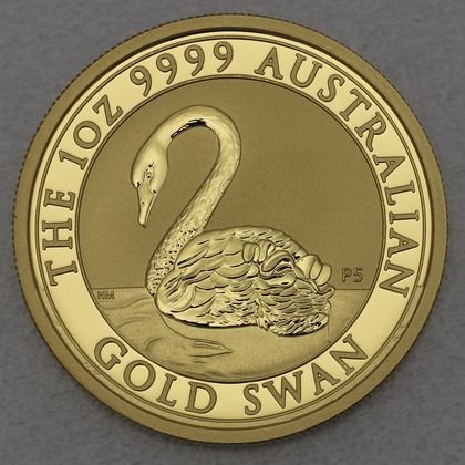 1oz Golden Swan Australien 2021